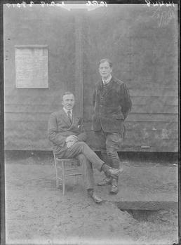 First World War internee Reinhard Kirsch and one…