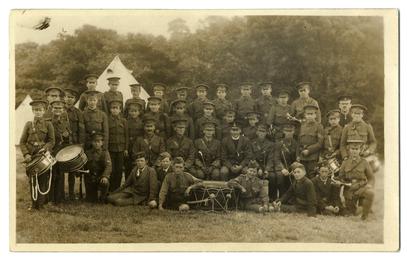 First World War Church Lads' Brigade camp
