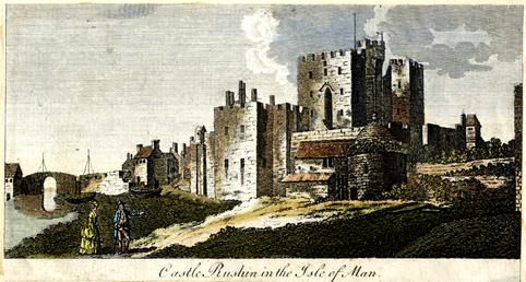 'Castle Rushen in the Isle of Man'