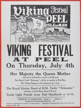 'Viking Festival at Peel on Thursday, July 4th'
