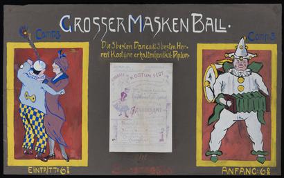 'Grosse Maske Ball' (grand masked ball) event to…