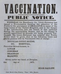 Public Notice of Vaccination