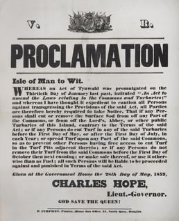 Proclamation notifying that under an Act of Tynwald…
