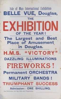 'Isle of Man International Exhibition, Belle Vue, Douglas.…