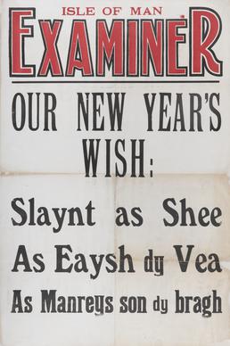 'Isle of Man Examiner  Our New Year's Wish:…