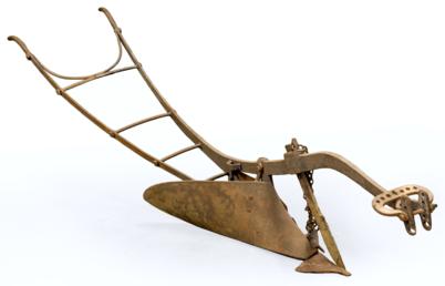 Swing plough made by Andy Joughin of Jurby…