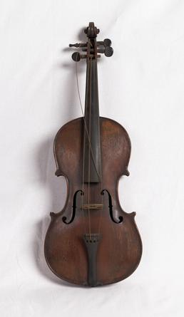 Violin belonging to a sailor