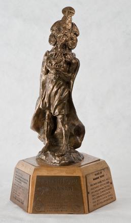 The Mananan Trophy awarded to Mona Douglas