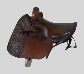 Side-saddle made by Corletts of Ramsey
