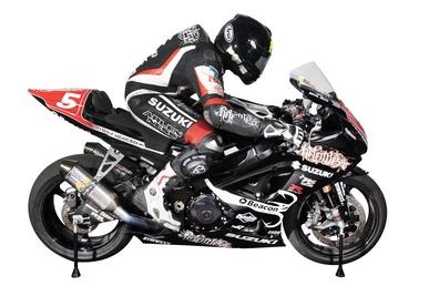 Bruce Anstey's 'Relentless' GSXR1000 Suzuki motorcycle