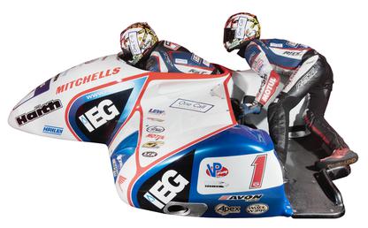 Sidecar outfit used by Ben & Tom Birchall…