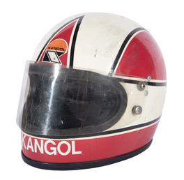 Kangol racing helmet used by John Williams